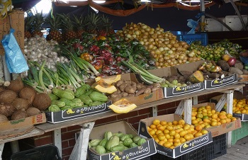 schwimmender markt